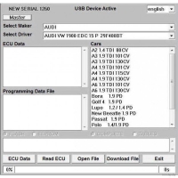 Aдаптер чип-тюнинга galletto ecu flasher v.1260